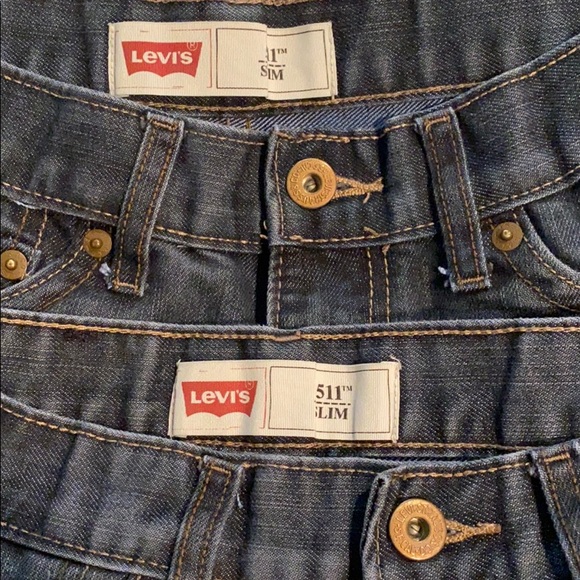 Boys’ Levi 511 Slim Blue Jeans Sz 16 (28x28”) - Picture 11 of 14